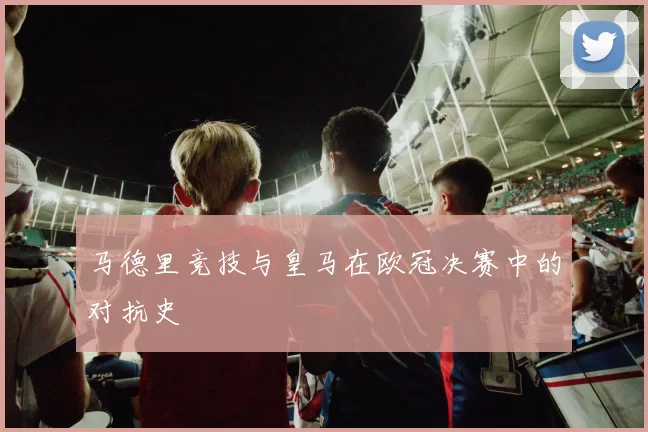 马德里竞技与皇马在欧冠决赛中的对抗史